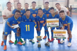 SMAN 2 Banjarmasin juara futsal antar pelajar 2020