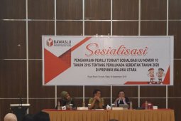 Bawaslu Ternate gelar Rakernis pembinaan administrasi keuangan bagi Panwascam