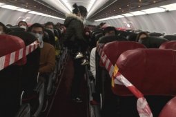 Pesawat khusus misi evakuasi Wuhan tiba di KLIA