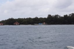 Panglima TNI  tiba di Pulau Sebaru