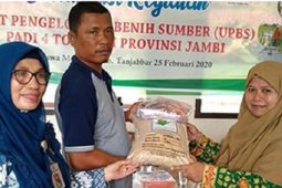 BPTP Jambi kenalkan "KATAM" kepada Petani Penangkar Padi