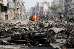News Focus --- Indonesians react over violence against Muslims in India