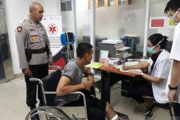 Polisi ditikam saat lerai tawuran