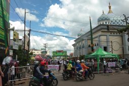 Kawasan Sekumpul Martapura dipadati ribuan jamaah