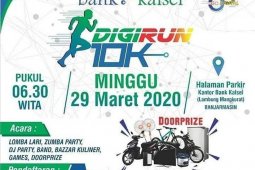 Even DIGIRUN 10K Bank Kalsel targetkan 3 ribu peserta