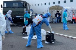 69 Indonesian Diamond Princess crew repatriated