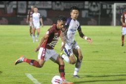 Laga perdana Bali United lawan Persita