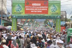 Suasana Puncak Acara Haul Abah Guru Sekumpul
