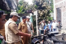 Satu unit rumah warga di Nagan Raya terbakar