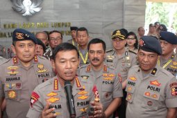 Kapolri tinjau simulasi penanganan ancaman konflik Pilkada 2020