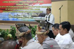 Sekda Naziarto apresiasi lomba pantun tingkat Polda Babel