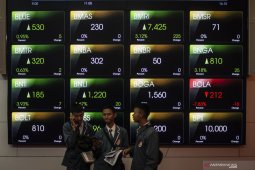IHSG akhir pekan melemah dampak bursa global yang negatif