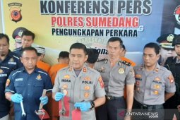 Polisi tangkap komplotan pencuri sepeda motor di Sumedang