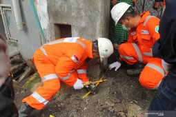 Penanganan kebocoran jaringan gas PGN