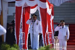 Pemkab Mukomuko gelar upacara peringatan hari jadi