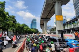 Unjuk rasa kutuk pembantaian Umat Islam India belangsung di depan Kedubes India