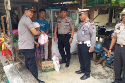 Kapolres Binjai bantu warga kurang mampu