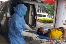 RSUD Pangkalpinang simulasi penanganan pasien corona