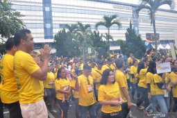 Kanwil DJP Sumut I gelar jalan sehat "Spectaxculer", sisipkan kampanye SPT Pajak