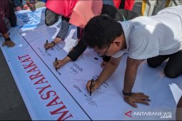 Masyarakat di Kota Pontianak deklarasikan antinarkoba
