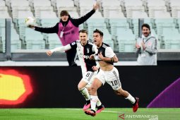 Juve rebut pucuk klasemen usai menangi laga tunda kontra Inter