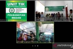 Sukses Kostrada, Bupati Madina telekonference sapa Polbangtan Medan