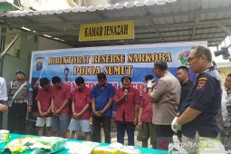 Polda Sumut ungkap dua jaringan narkotika internasional, satu tersangka ditembak mati