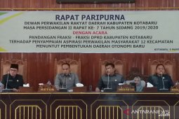 DPRD paripurnakan DOB Kambatang Lima