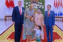 Presiden Jokowi ajak cucu sambut Raja-Ratu Belanda