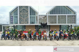 Club motor trail Kodim Putussibau adventure di batas Negeri