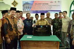 PT Jalin Vaneo fasilitasi pembangunan Masjid di Desa Lubuk Batu
