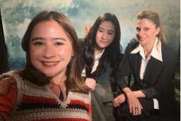 Prilly Latuconsina wakili Asia Tenggara bertemu pemain film "Mulan"