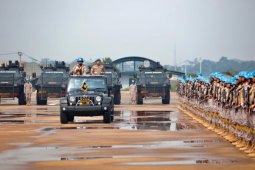 Polri berangkatkan 154 personel pasukan penjaga perdamaian ke Sudan
