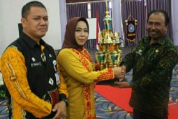 PKK Muara Komam juara umum HKG tingkat Kabupaten Paser