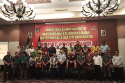 Kantor Imigrasi laksanakan Rakor Tim Pengawasan Orang Asing