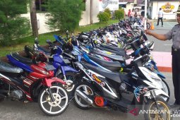 Pelaku balapan liar di Ambon bantah taruhan uang