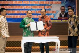 Gubernur Babel bersyukur Atas Penandatanganan MoU PKS Dengan LKPP