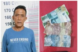 Tersangka perjudian togel diamankan Polisi Secanggang Langkat
