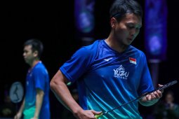 Hendra/Ahsan dihentikan Endo Watanabe perempat final
