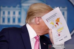 Presiden AS Donald Trump dinyatakan negatif corona