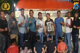 Jatanras Polda Kalsel amankan 8 unit mobil bodong