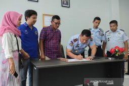 Narapidana Lapas Blangpidie dilatih buat bodi sepeda motor