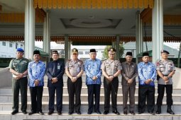 Kapolres Tebing Tinggi pimpin apel gabungan