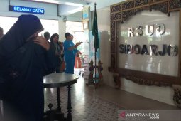 Ruang isolasi pasien COVID-19 di RSUD Sidoarjo penuh