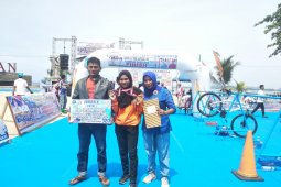 Syahna, anak desa yang harumkan Tapsel lewat Sibolga Nasional Triathlon