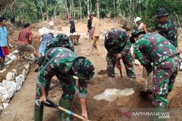 Semangat kerja Satgas TMMD tak terpengaruh isu corona