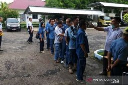 Karyawan Wasprod PT Timah Bangka Selatan cek kesehatan antisipasi virus COVID-19