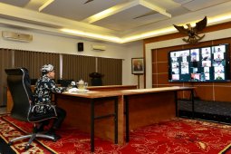Pemkab Banyuwangi rapat pencegahan COVID-19 secara daring