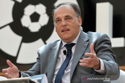 Presiden La Liga optimis klub Spanyol bisa latihan awal Mei