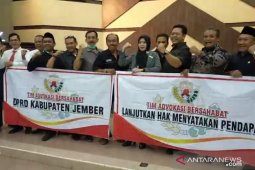 Seluruh fraksi di DPRD Jember setuju gunakan hak menyatakan pendapat
